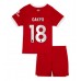 Liverpool Cody Gakpo #18 Hjemmedraktsett Barn 2023-24 Korte ermer (+ Korte bukser)